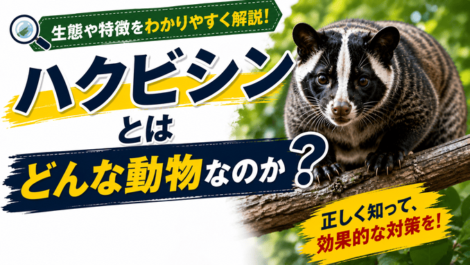 ハクビシンとはどんな動物なのか