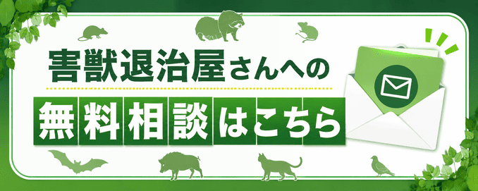 害獣退治屋さんに無料相談する